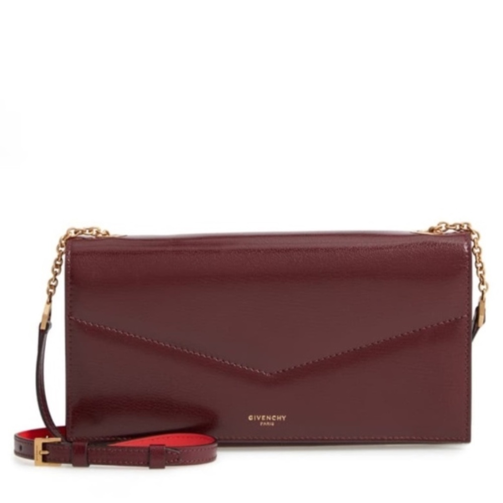 Givenchy envelope clutch / wallet on chain NWT - Picture 1 of 13